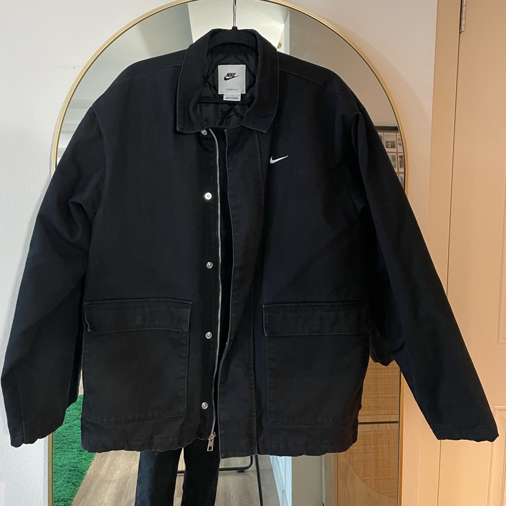Nike workwear jacket in black